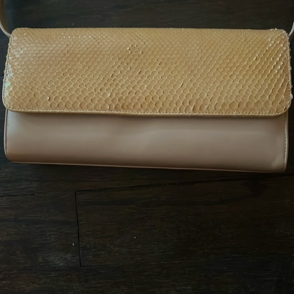 Women’s Clutch- Over the Shoulder Leather, Suede and Snakeskin. Vintage - Picture 5 of 11